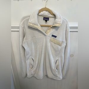 Patagonia Women's Off-White Fleece Pullover